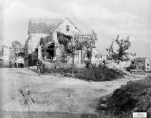 Ansicht aus dem zerstörten Saint-Souplet