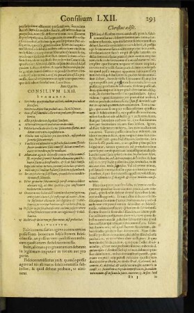 [Consilivm LXII.- LXXXI.]