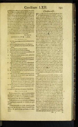 [Consilivm LXII.- LXXXI.]
