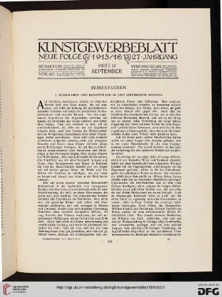 Heft 12 (September 1916)