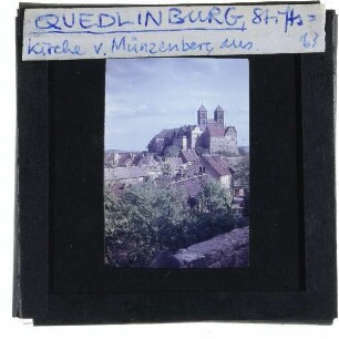 Quedlinburg, Stiftskirche St. Servatius