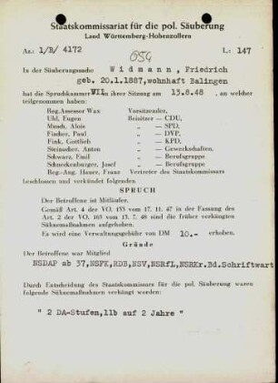 Widmann, Friedrich