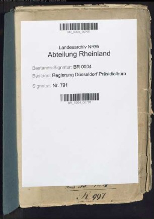 Sicherung der öffentlichen Ruhe. Einzelmaßnahmen Bd. 38