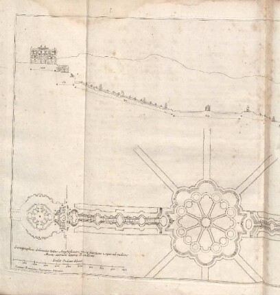 Scenographica delineatio totius Amphitheatri ... Scala Pedum Rheni