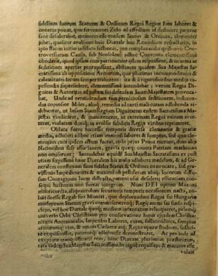 Propositio Sacrae Caesareae atq[ue] Regiae Majestatis nomine Universis Regni Hungariae & partium Eidem annexarum Statibus ac Ordinibus ... Sopronium congregatis : Die 24. May Anno 1681. facta