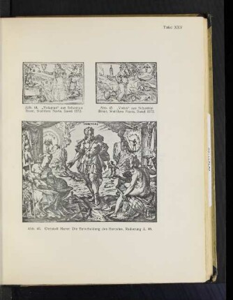 Tafel XXV Abb. 44. "Voluptas" aus Sebastian Brant, Stultifera Navis, Basel 1572.