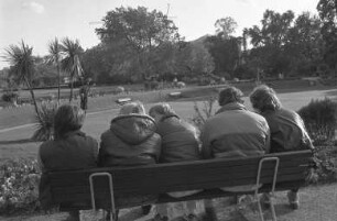 Sonniger Herbsttag im Botanischen Garten