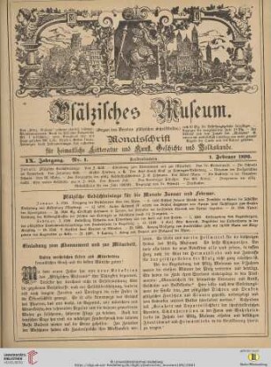 Nr.1 (1. Februar 1892)