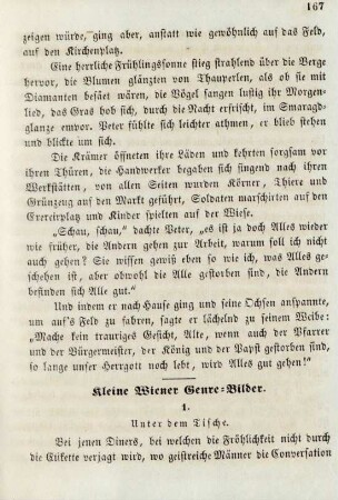 Kleine Wiener Genre-Bilder