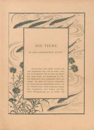 Die Tiere in der japanischen Kunst