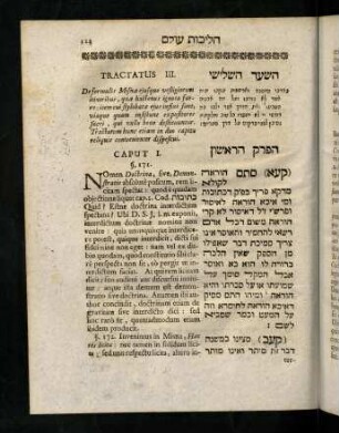 124-128, Caput I (§ 171 - 178)