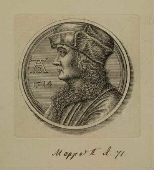 Bildnis des Albrecht Dürer d.Ä.
