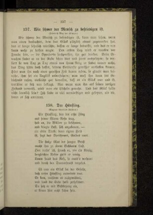158. Der Hänfling.
