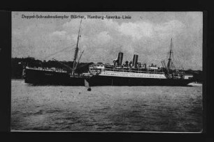 Blücher (1902), Passagier- und Frachtschiff, Hamburg-Amerika Linie, Hamburg, Bau-Nr. 151