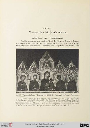 3. Kapitel: Malerei des 14. Jahrhunderts