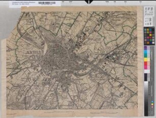 [Aachen]. Photoalgraphie, hergestellt vom Reichsamt für Landesaufnahme, Berlin 1924