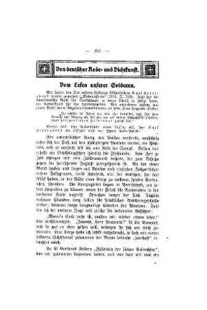Von deutscher Rede- und Dichtkunst