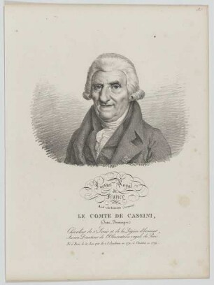 Bildnis des Jean Dominique de Cassini