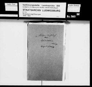 Allmanden und Realgemeinderechte zu Zaisenhausen und in der Teilgemeinde Staigerbach