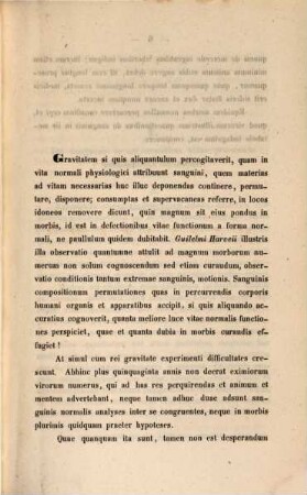De sanguinis in morbis nonnullis metabole : dissertatio inauguralis