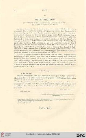 6: [Autographes inédits d'artistes franҫais], [2], Eugène Delacroix