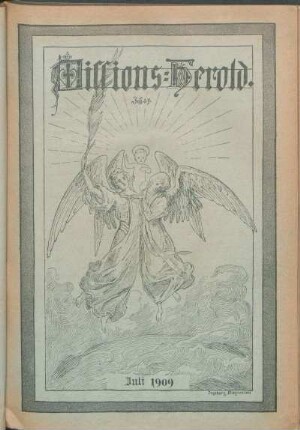 Nr. 7. Neunter Jahrgang. Juli 1909.