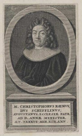 Bildnis des Christophorvs Raymvndvs Schifflinvs