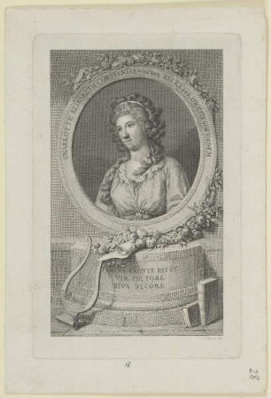 Bildnis der Charlotte Elisabeth Constantia von der Recke