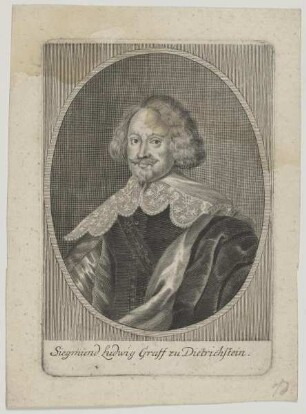 Bildnis des Siegmund Ludwig, Graff zu Dietrichstein