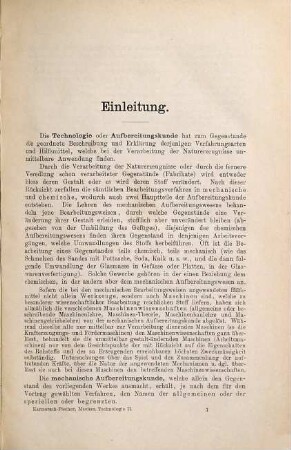 Handbuch der Mechanischen Technologie, Zweiter Band. Die Bearbeitung der Metalle, der Hölzer, des Hornes, der Steine, Glas- und Thonwaren : Aufbereitung fester Körper