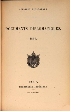 Documents diplomatiques de la France : (Ministère des) Affaires étrangères, 75