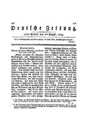 Bruderliebe : Auszug aus einem Schreiben von Dresden,vom 16ten Jul.