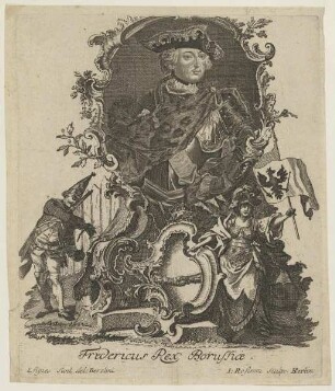 Bildnis des Fredericus Rex Borussia
