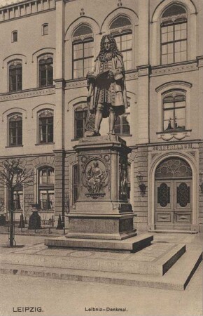 Leipzig: Leibniz-Denkmal