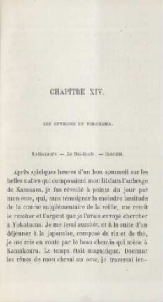 Chapitre XIV. Les environs de Yokohama