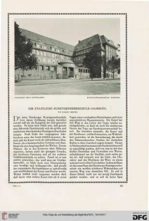 Die Staatliche Kunstgewerbeschule - Hamburg
