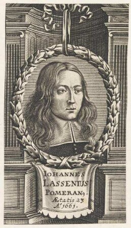 Bildnis des Iohannes Lassenius