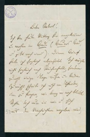 Brief vom 9. Sept. 1874