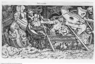 Speculum Romanae Magnificentiae, Seeschlacht
