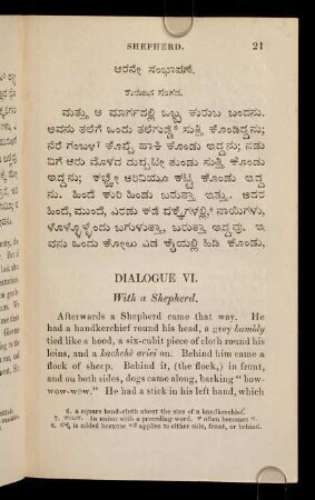 21-46, Dialogue VI. With a Shepherd