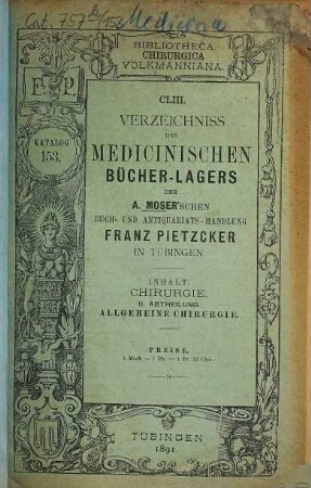 Katalog. 153. 1891 = Abth. 2