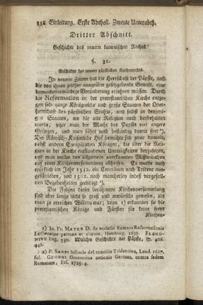 Dritter Abschnitt. Geschichte des neuern kanonischen Rechts.