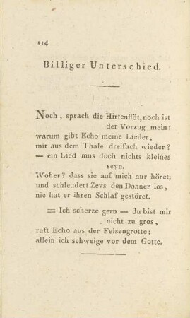 Billiger Unterschied.