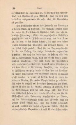 116-147 Die pseudojustinische Expositio rectae fidei : I.
