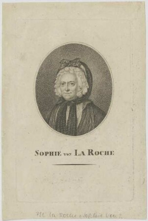 Bildnis der Sophie von La Roche