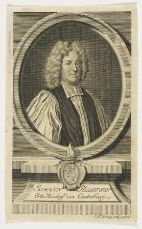 Bildnis des Johann Tillotson