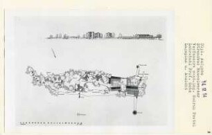 Strandbad Hasselwerder, Berlin-Tegel (Diplomarbeit bei Karl Wilhelm Ochs): Lageplan 1:500