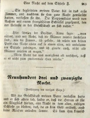 Neunhundert drei und zwanzigste Nacht