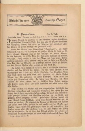 Griechische und römische Sagen