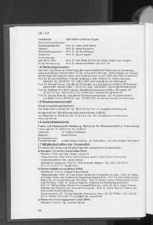 I.6 Aufsichtsbehörde